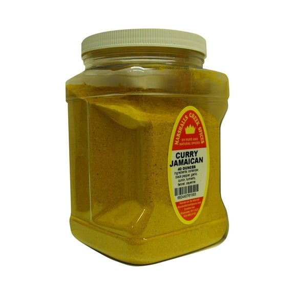 Family Size Marshalls Creek Spices Curry Jamaican, 40 Ounces