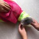 thumbnail image 3 of Bolsa de baño de aseo para gatos de malla, bolsa de baño para cortar uñas con sujeción para lavado de gatos 4 Azul Jinwen Pet Cat Wash Mesh Medicine, 3 of 8