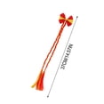 thumbnail image 3 of erdimoy National Flag Color Bow Braided Tassel Hair Clips, Country Thematic Soccer Game Day Cheer Hair Barrette Accessories for Sports Fan Outfit Decor, 3 of 6