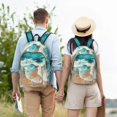 thumbnail image 5 of Yiaed Ocean Wave Crash Print Backpack, Premium Laptop Backpack, Travel Backpack for Women, Lightweight Backpacks, Comfortable Back Pack-Medium, 5 of 7