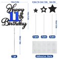 thumbnail image 3 of Cake Topper OffiCreative Decoración con Brillo para 11.º Cumpleaños, 3 of 7