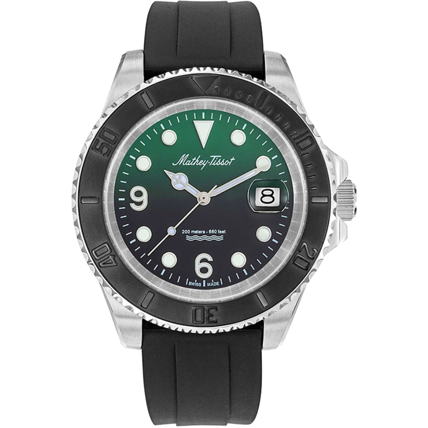 Victorinox Swiss Army 241972 Men's Heritage Black Strap Watch