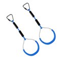 thumbnail image 1 of WHAMVOX 2Pcs Kids Climbing Gymnastic with Rings Blue Iron Round Exercise Equipment for Play, 1 of 4