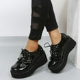 thumbnail image 2 of asdoklhq Clearance Women Shoes Under $10,Women Boots High Heels Platform Shoes Casual Boots Plus Size Girls Shoes, 2 of 9