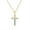 CN002001YH, variant on Micro-inlaid Turquoise Cross Necklace Clavicle Chain