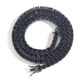 thumbnail image 1 of Collar de cadena de tenis de hip hop para hombre, cadena de pistola negra de 4 mm con circonita negra de una sola fila, marca de moda de hip hop, 1 of 1