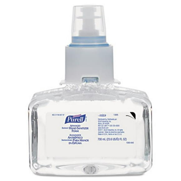 Gojo 130503EA Advanced Instant Hand Sanitizer Foam&#44; LTX-7&#44; 700 ml Refill