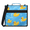Multicolor 2, variant on Herdesigns Rubber Duck Zipper Binder 1.5 Inch 3 D-Rings with Shoulder Strap & Handle, Waterproof Yellow Blue Bubble Binder Organizer Bag for 13 Inch Laptop