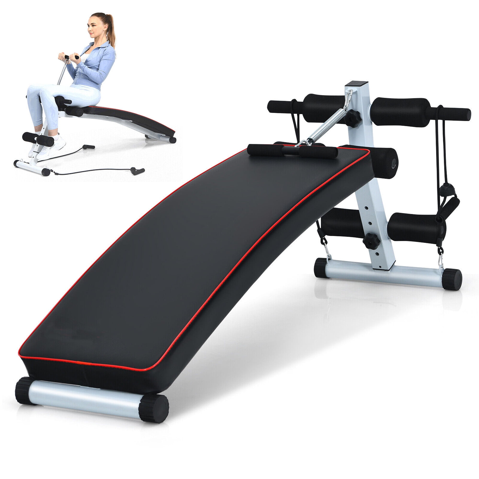 Details about   Sit Up Bench Decline Abdominal Fitness Home Cardio Gym Exercise Workout Core USA 