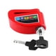 thumbnail image 4 of Sistema de alarma de seguridad antirrobo para freno de disco de motocicleta, scooter y bicicleta, color rojo, 4 of 11