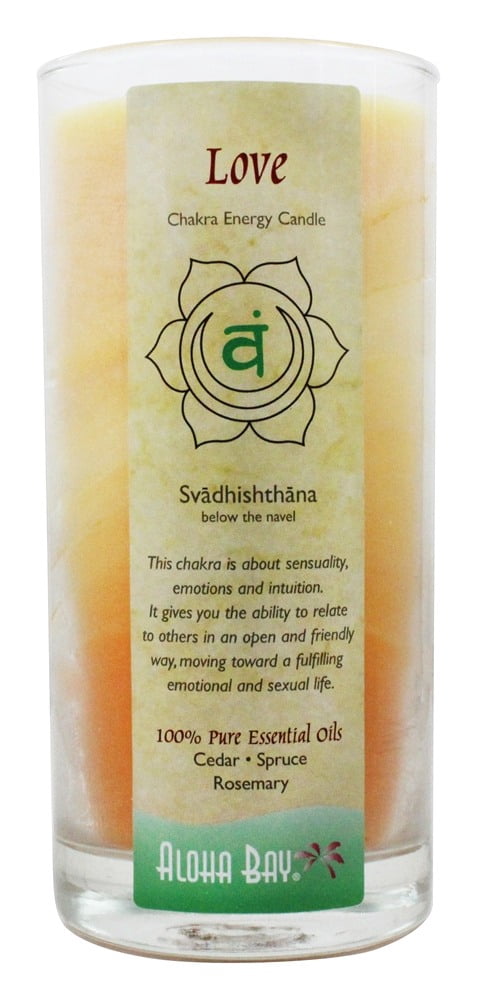 Aloha Bay - Chakra Energy Candle Jar Love - 11 oz.