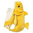 thumbnail image 4 of Bjutir Toddler Kids Romper Jumpsuit Shark 3D Animals Outfit Halloween Cosplay Party Adorable Performance Dress Up Clothes For Boys Girls Size 1-6 Years Yellow, 4 of 5