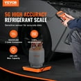 thumbnail image 2 of VEVOR Refrigerant Scale 220 LBS HAVC Charging Recovery Freon Scale, with Wired Remote Control, 5g High Precision Electronic Digital Recovery Weight Scale with Case and Dry Battery, 2 of 9