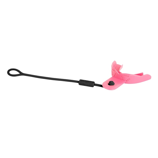 Protector bucal SISU Tether para adultos, rosa intenso, 2 mm de grosor, no tóxico