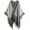 Grey Blue, variant on CoCopeaunt Women Tassel Shawl Wraps Open Front Poncho Sweater Cardigan Cape Blanket for Party Travel Office
