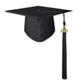 thumbnail image 5 of Black Graduation Hats with Tassel Kids and High School College for Adults Class of 2026 Decorations Graduation Gown for Kids, 5 of 6