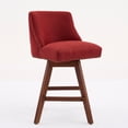 thumbnail image 6 of MIKIBAMA 26'' H Seat Height Upholstered Bar Stools Set of 2, 6 of 11