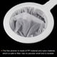 thumbnail image 4 of Uxcell 9"x6" 400 Mesh Food Filter Strainer Kitchen Fine Mesh Sieve Strainers with Handle White 3 Pack, 4 of 6