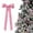 LLNew--Pink, variant on 100Fens Velvet Bows Christmas Tree Ornaments Bows For Christmas Tree Garland Wreath Indoor Xmas Decorations Halloween Ambience Decoration