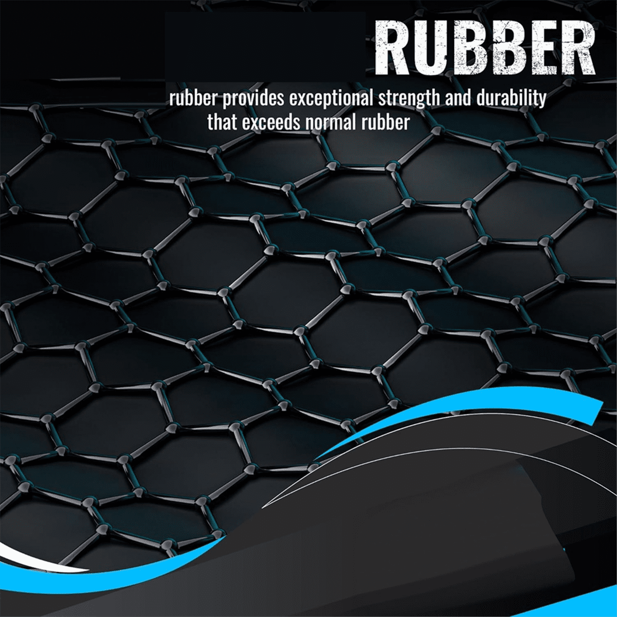 Rubber Bungee Cords Heavy Duty Outdoor, Bungee Straps, 10 Inch, 15 Inch, 21 Inch, 31 Inch for Cargo, Tarps, Trucks 12PCS