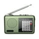 thumbnail image 1 of Radio Portátil Con Batería Y Recargables FM Am SW (Dark) Green, 1 of 9
