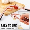 thumbnail image 3 of Prensa de ajos Zulay Kitchen con mango ergonómico suave y fácil de apretar - Herramienta para picar ajos con diseño resistente que extrae más pasta de ajo - Trituradora de ajos y prensa de jengibre fá, 3 of 5