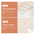thumbnail image 3 of Shisuyan 5Set Cute Hangers Wood Storage for Children Clothes Home Use, 3 of 8
