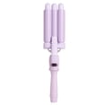 thumbnail image 1 of Mermade PRO Hair Waver 0.9"" - Hair Waver 3 barriles 3 barriles rizador de cerámica 0.9 pulgadas barril Waver para cabello grueso, fino, largo o corto - 0.9"" Lila, 1 of 5