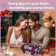 thumbnail image 2 of to My Wife Throw Blanket Gifts, Wife Birthday Gift Ideas, Wedding Anniversary Romantic Gifts for Her, Wife Throw Blanket from Husband 55"x70", 2 of 5