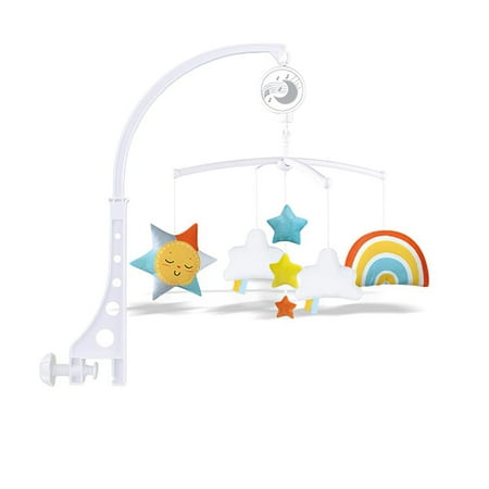 

cusimax Baby Bed Bell Safe Baby Bed Hanging Rotating Toy Musical Crib Mobile Non-Toxic Infant Bed Decoration Infant Bed Hanging Pendant for Baby Sleep