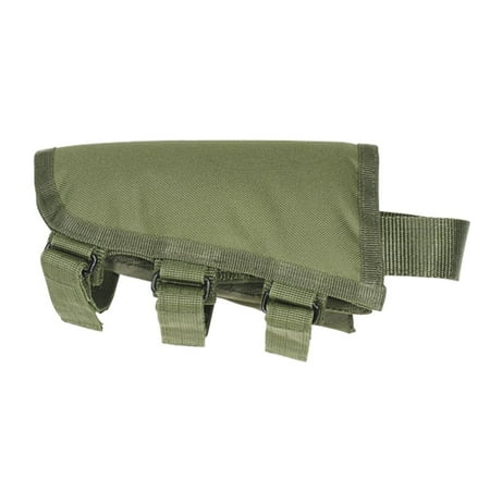 Voodoo Tactical Cheek Rest for Fixed Rifle Stocks, Olive