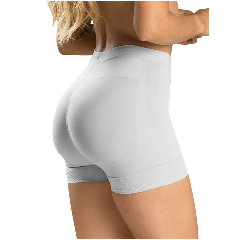 LT.Rose Butt Lifter Shapewear Shorts Tummy Control Push Up Panties for  Dresses Woman High Waist Control Brief Calzon Levanta Cola y Gluteo Faja  para Mujer Colombiana Reductora y Moldeadora White XL 