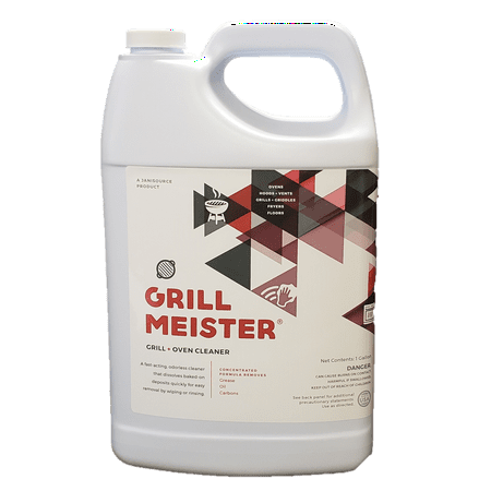GrillMeister Grill, Grate & Oven - Heavy Duty Cleaner/Degreaser, 1 Gallon