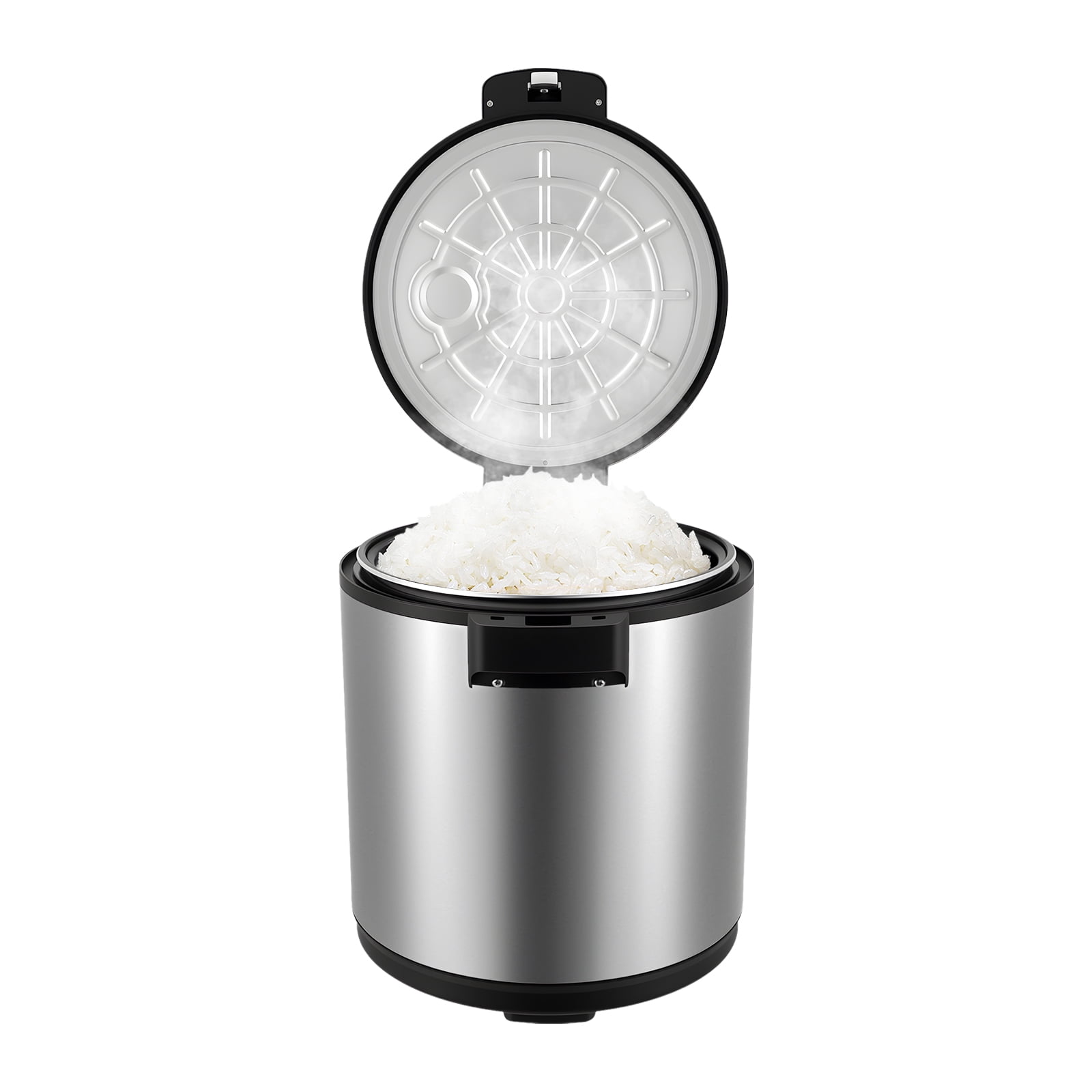 ChicHomey 6Gal  Electric Rice Warmer,2-Temp Settings,Heavy Duty Soup Cooker Stainless Steel,for Family/Commercial Restaurant