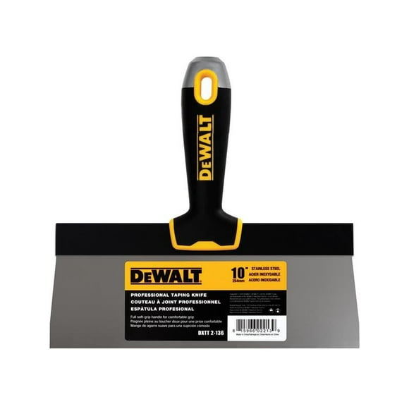 DEWALT Drywall - Soft Grip Taping Knife 250mm (10in)