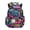 Graffiti Neon Tractor, variant on Xixirimido Kids School Backpack, 17" Large Capacity Bookbag, Multi Pockets School Bag for Boys Girls Teens Preschool Elementary Middle High School, Crack Wall Basketball