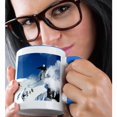 thumbnail image 2 of 3drose, Snowboarder, 15oz Two-tone Blue Mug, 2 of 6