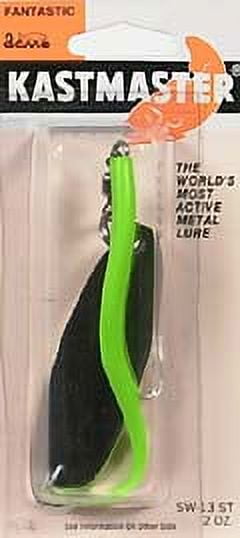 Acme Tackle Kastmaster Tube Fishing Lure Spoon Chr/Fluor Green 2 oz.