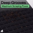thumbnail image 5 of GORILLA GRIP HydroAbsorb Doormat, Indoor Outdoor Rubber Backed Weather Mat, 29x17, Black, 5 of 10