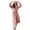 Pink, variant on VANLOFE Unisex Warm Pajamas Household Clothes Solid Bathrobe Lengthened Night-robe Woman's Nightgown Hooded Robes Pink Robes Sleepwear for Woman S-2XL