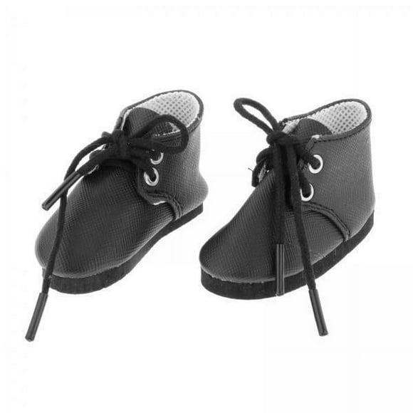 Trajes para muñecas,Zapatos para muñecas de 3 puntos,accesorios de ropa,Botas con cordones para muñecas,accesorio,regalo de cumpleaños para niñas,Cuero de PU para bebés,juguetes