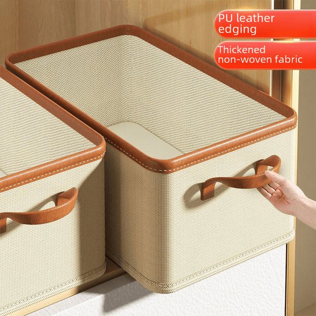 Caja de almacenamiento de ropa Caja de almacenamiento de calcetines de tela plegable Armario doméstico Cajón tipo subcompartimento Artefacto de almacenamiento de ropa