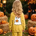 thumbnail image 6 of Child Girls Halloween Shirt for 5t 6t Long Sleeve Tops for Girls Funny Print Shirts Casual Cute Crewneck Tops Toddler Youth Girls Fall Winter Clothes Size 5-6 Years, 6 of 9
