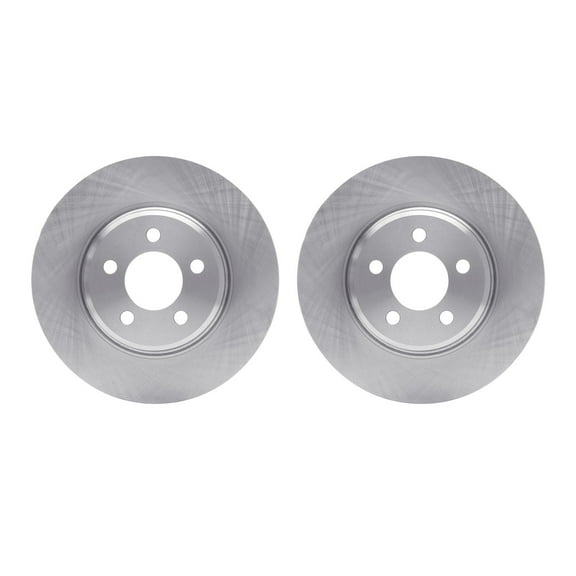 Dynamic Friction Company Front Brake Rotors 6002-39015