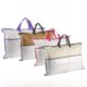 thumbnail image 4 of Bolsa de mano no tejida, bolsa de embalaje con cremallera para textiles para el hogar, bolsa de almacenamiento a prueba de polvo de almohada de PVC transparente para coser, 4 of 5
