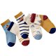 thumbnail image 4 of 5 pares de calcetines de tubo medio para niños con bonito patrón de dibujos animados, calcetines de tubo de algodón súper suaves y cálidos transpirables para niños y niñas XL, 4 of 5