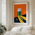 thumbnail image 6 of The Path Ahead - Digital Art Abstract Surrealism Silhouette Geometric Modern Art Minimalist Night Sky Unframed Wall Art Print 24 x 30 inches, 6 of 13