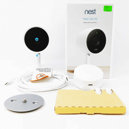 Restored OB Google Nest NC3100US Cam IQ Indoor Wi-Fi Security Camera - White (Refurbished)