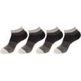 thumbnail image 3 of BambooMN Women's Chenille Fuzzy Color Block Crew Ankle Home Socks, 3 of 5