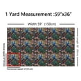 thumbnail image 2 of Manfei Animal Peacock Fabric By The Yard 1 Yard for Boys Girls,Chic Floral Flowers Home Decor Fabric By The Yard,Retro Vintage Aesthetic Room Decor Fabric By The Yard,Lightweight Room Decor, 2 of 6